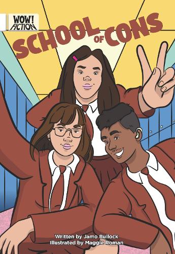 Паперова книга «School of Cons», автор Джеймо Баллок - фото №1