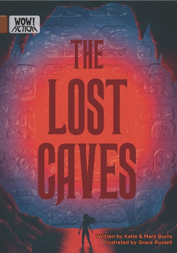 Паперова книга «The Lost Caves», автор Кеті Бернс - фото №1