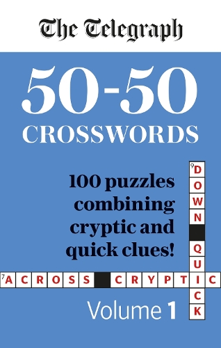 Паперова книга «The Telegraph 50-50 Crosswords Volume 1», автор Telegraph Media Group - фото №1