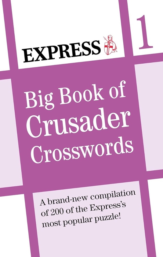 Паперова книга «Express: Big Book of Crusader Crosswords» - фото №1
