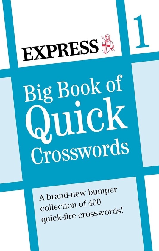 Паперова книга «Express: Big Book of Quick Crosswords» - фото №1
