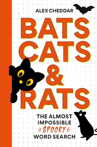 Бумажная книга «Bats, Cats and Rats: The Almost Impossible Spooky Wordsearch», автор Алекс Чеддар - фото №1