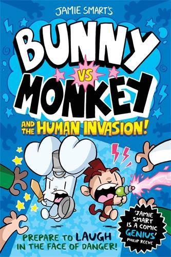 Бумажная книга «Bunny vs Monkey and the Human Invasion», автор Джейми Смарт - фото №1