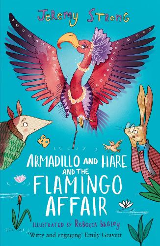 Бумажная книга «Armadillo and Hare and the Flamingo Affair», автор Джереми Стронг - фото №1