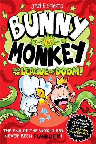 Бумажная книга «Bunny vs Monkey and the League of Doom», автор Джейми Смарт - фото №1