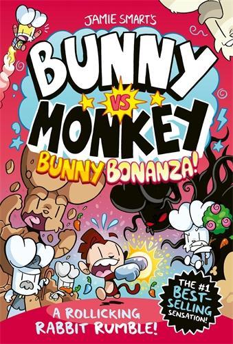 Бумажная книга «Bunny vs Monkey: Bunny Bonanza (a Phoenix Comic Book, from the million-selling Jamie Smart, Illustrator of the Year)», автор Джейми Смарт - фото №1