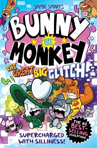 Бумажная книга «Bunny vs Monkey: The Great Big Glitch (a Phoenix Comic Book): the instant number one bestselling book from Jamie Smart, Illustrator of the Year», автор Джейми Смарт - фото №1