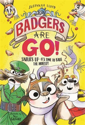 Бумажная книга «Badgers Are Go!», автор Сюзанна Ллойд - фото №1