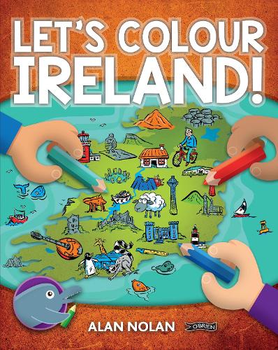 Паперова книга «Let's Colour Ireland!», автор Алан Нолан - фото №1