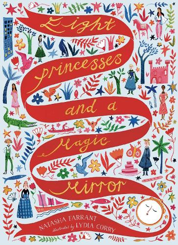 Паперова книга «Eight Princesses and a Magic Mirror», автор Наташа Фаррант - фото №1