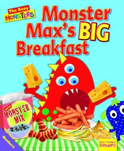 Паперова книга «Busy Monsters: Monster Max's BIG Breakfast», автор Ді Рід - фото №1