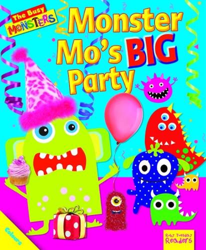 Паперова книга «Busy Monsters: Monster Mo's BIG Party», автор Ді Рід - фото №1