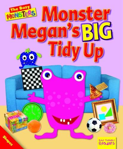 Бумажная книга «Busy Monsters: Monster Megan's BIG Tidy Up», автор Ди Рид - фото №1
