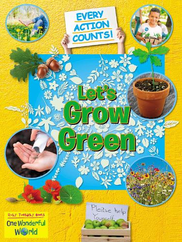 Паперова книга «Let's Grow Green», автор Белінда Галлахер - фото №1