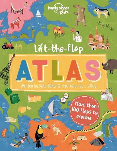 Бумажная книга «Lonely Planet Kids Lift-the-Flap Atlas», автор Кейт Бэйкер - фото №1