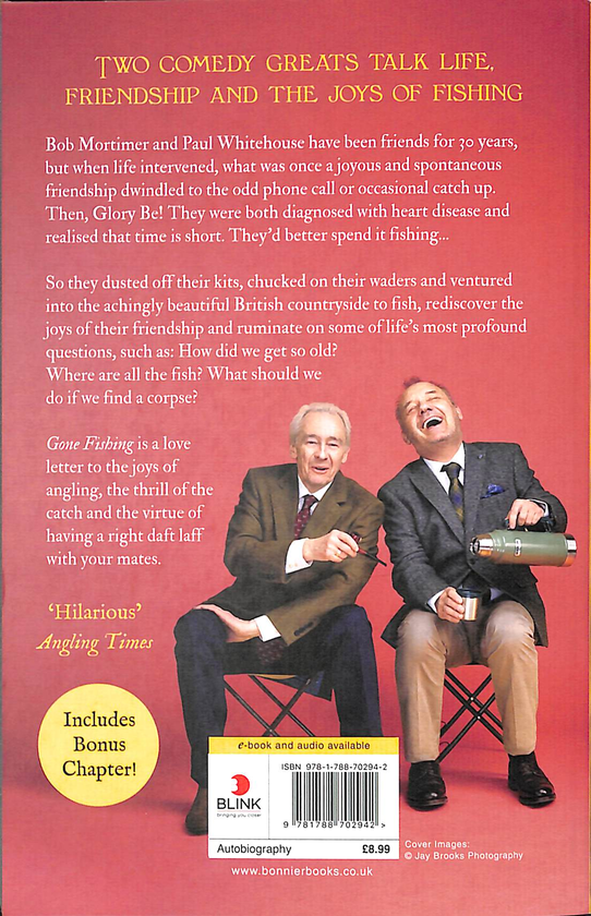 Паперова книга «Mortimer & Whitehouse. Gone Fishing», авторів Боб Мортімер, Пол Вайтхаус - фото №1
