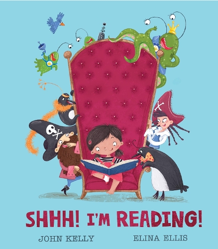 Паперова книга «Shhh! I’m Reading!», автор Джон Келлі - фото №1