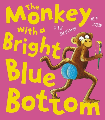 Паперова книга «The Monkey with a Bright Blue Bottom», автор Стів Смолмен - фото №1