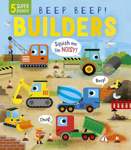 Паперова книга «Beep Beep! Builders», автор Беккі Девіс - фото №1