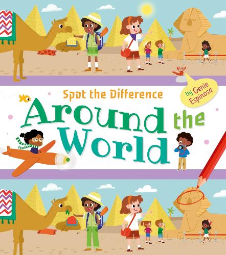 Паперова книга «Spot the Difference Around the World» - фото №1