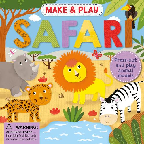 Паперова книга «Make & Play: Safari» - фото №1