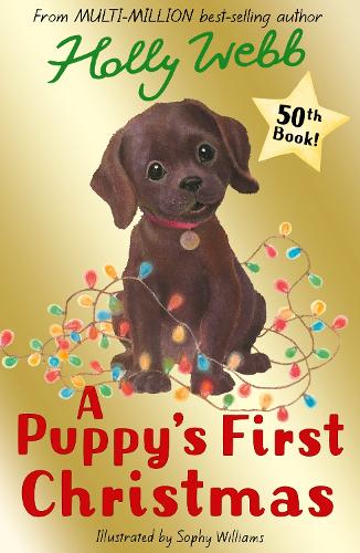 Бумажная книга «A Puppy's First Christmas», автор Холли Вебб - фото №1