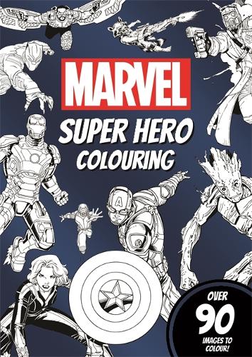 Паперова книга «Marvel Super Hero Colouring», автор Igloo Books - фото №1