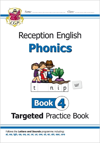 Бумажная книга «Reception English Phonics Targeted Practice Book - Book 4», автор Брайант Карен - фото №1