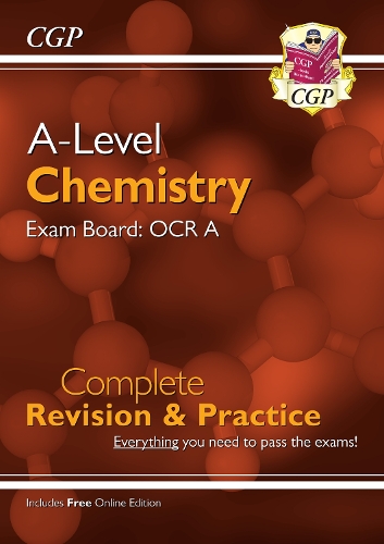 [object Object] «A-Level Chemistry: OCR A Year 1 & 2 Complete Revision & Practice with Online Edition: for the 2025 and 2026 exams», автор CGP Books - фото №1