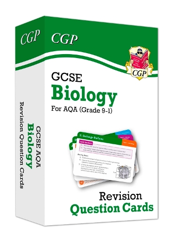 Бумажная книга «GCSE Biology AQA Revision Question Cards», автор CGP Books - фото №1