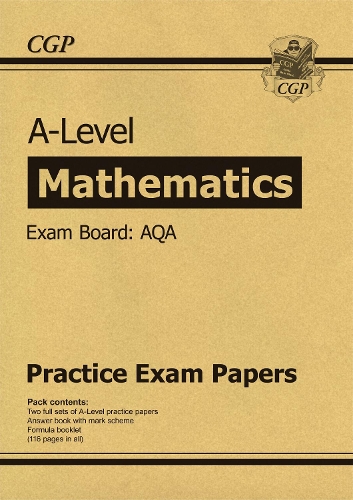 [object Object] «A-Level Maths AQA Practice Papers», автор CGP Books - фото №1