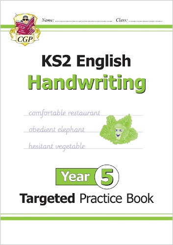 Бумажная книга «KS2 English Year 5 Handwriting Targeted Practice Book», автор CGP Books - фото №1