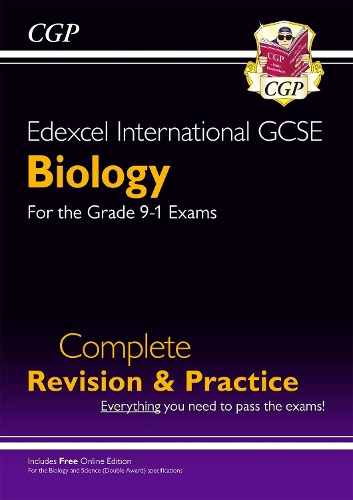 Паперова книга «New Edexcel International GCSE Biology Complete Revision & Practice: Incl. Online Videos & Quizzes», автор CGP Books - фото №1