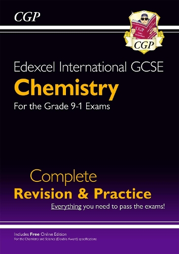 Бумажная книга «New Edexcel International GCSE Chemistry Complete Revision & Practice: Incl. Online Videos & Quizzes», автор CGP Books - фото №1