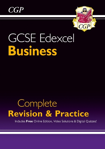 [object Object] «GCSE Business Edexcel Complete Revision & Practice (with Online Edition, Videos & Quizzes): for the 2025 and 2026 exams», автор CGP Books - фото №1