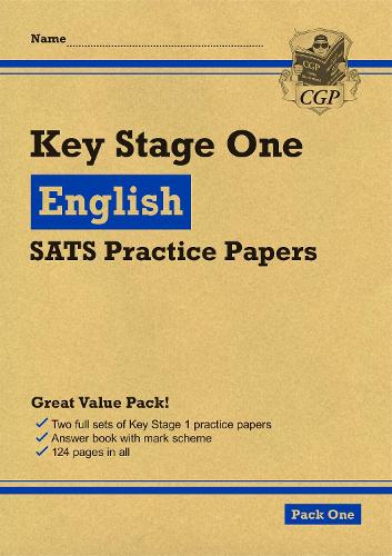 Паперова книга «KS1 English SATS Practice Papers: Pack 1 (for end of year assessments)», автор CGP Books - фото №1