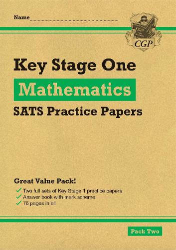 Бумажная книга «KS1 Maths SATS Practice Papers: Pack 2 (for end of year assessments)», автор CGP Books - фото №1