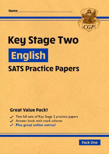 Бумажная книга «KS2 English SATS Practice Papers: Pack 1 - for the 2024 tests (with free Online Extras)», автор CGP Books - фото №1