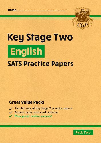 Паперова книга «KS2 English SATS Practice Papers: Pack 2 - for the 2024 tests (with free Online Extras)», автор CGP Books - фото №1