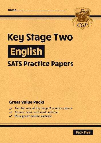 Бумажная книга «KS2 English SATS Practice Papers: Pack 5 - for the 2024 tests (with free Online Extras)», автор CGP Books - фото №1