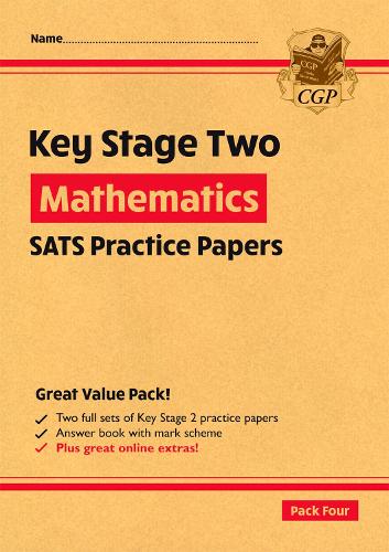 Бумажная книга «KS2 Maths SATS Practice Papers: Pack 4 - for the 2024 tests (with free Online Extras)», автор CGP Books - фото №1