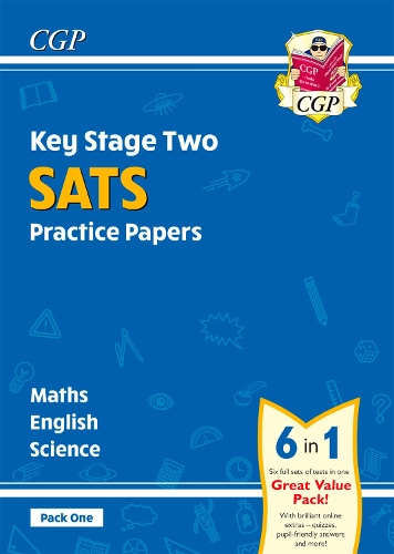 Бумажная книга «KS2 Complete SATS Practice Papers Pack 1: Science, Maths & English (for the 2024 tests)», автор CGP Books - фото №1