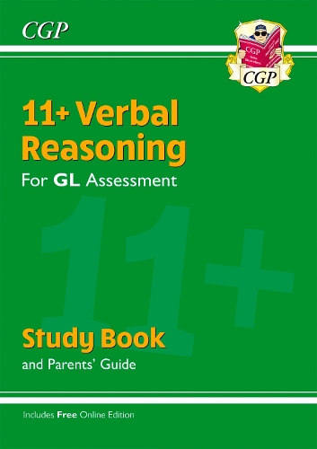 Бумажная книга «11+ GL Verbal Reasoning Study Book (with Parents’ Guide & Online Edition): for the 2025 exams», автор CGP Books - фото №1