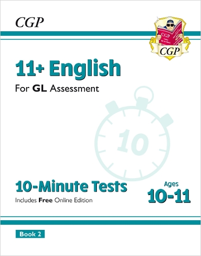 Паперова книга «11+ GL 10-Minute Tests: English - Ages 10-11 Book 2 (with Online Edition): for the 2025 exams», автор CGP Books - фото №1