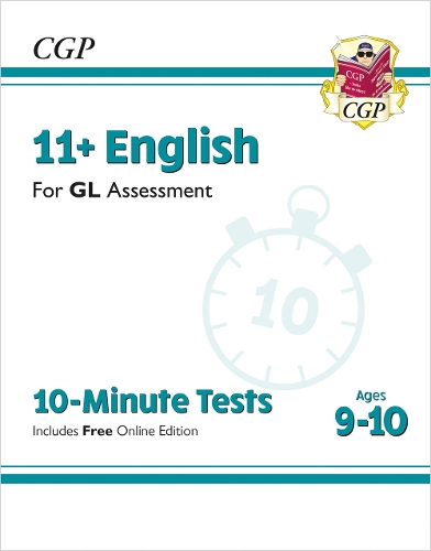 [object Object] «11+ GL 10-Minute Tests: English - Ages 9-10 (with Online Edition)», автор CGP Books - фото №1