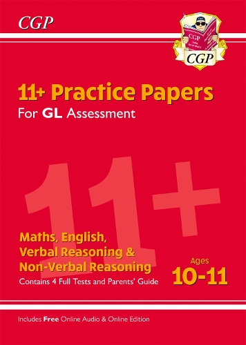 [object Object] «11+ GL Practice Papers Mixed Pack - Ages 10-11 (with Parents' Guide & Online Edition): for the 2025 exams», автор CGP Books - фото №1