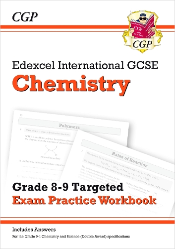 Паперова книга «New Edexcel International GCSE Chemistry Grade 8-9 Exam Practice Workbook (with Answers)», автор CGP Books - фото №1