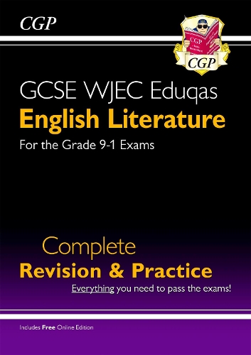 Бумажная книга «New GCSE English Literature WJEC Eduqas Complete Revision & Practice (with Online Edition)», автор CGP Books - фото №1