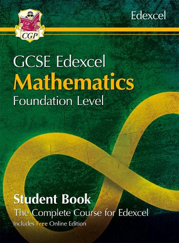 [object Object] «GCSE Maths Edexcel Student Book - Foundation (with Online Edition): perfect course companion for the 2025 and 2026 exams», автор CGP Books - фото №1