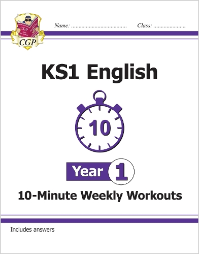Паперова книга «KS1 Year 1 English 10-Minute Weekly Workouts», автор Брайант Карен - фото №1